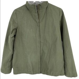𝅺JOSEPH Army Green Canvas Utility Jacket Size M